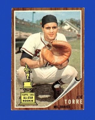 Topps Set-Break #218 1962 Joe Torre en muy buen estado-en muy buen estado (arrugue) *GMCARDS* Foto 1 de 2