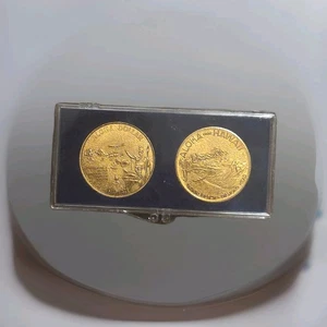 1976 Hawaii Aloha Dollar Souvenir Tokens – King Kamehameha & Diamond Head - Picture 1 of 6