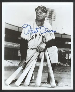 MONTE IRVIN {1919-2016} New York Giants Signed 8x10 Photo HOF JSA - Picture 1 of 1