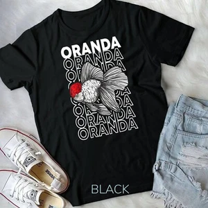 Oranda Goldfish 80's Style Fancy Goldfish Owner T-Shirt Unisex T-shirt - Picture 1 of 11