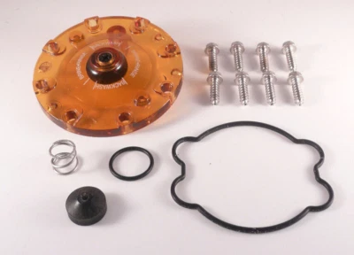 Amber Kinetico Level 1 Valve Head Cap Cover w/Regeneration Screw Water Softener - Image 1 of 3