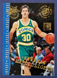 1994-95 Stadium Club First Day Issue #304 Sarunas Marciulionis AI - Picture 1 of 2