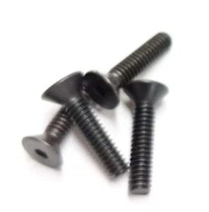 TORNILLOS DE TAPA HEXAGONAL DE CABEZA PLANA - 8-32 X 3/4" - Paquete de 25 - Imagen 1 de 1