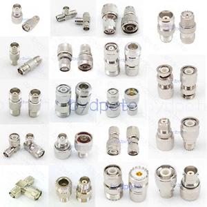 N BNC UHF Female Connector TNC Male Female RP-TNC Male T-type 50ohms Coaxial - Picture 1 of 19
