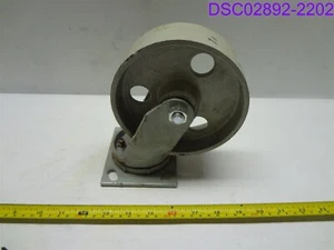 Qty = 7: Fairbanks Casters Semi Steel Swivel 6" P/N N22-6-IRB - Picture 1 of 3