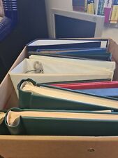 Accessories  box of albums binders etc inc Windsor with pages vol 2-3-4