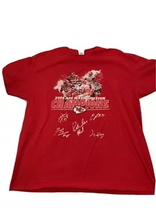 2018 Kansas City Chiefs Championship T Shirt - Picture 1 of 8