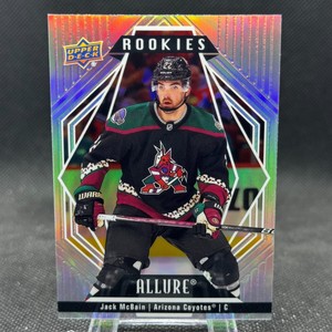 2022-23 Upper Deck Allure Jack McBain Base Rookie Arizona Coyotes #125