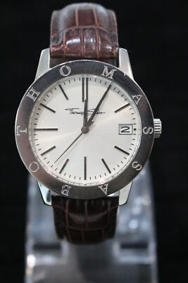 Thomas Sabo Stainless Steel Leather Watch - image 1 of 4