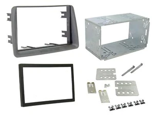 KIT DE FASCIA DE RADIO ESTÉREO DOBLE DIN CT23FT03 PARA FIAT PANDA 2003-12 - Imagen 1 de 1
