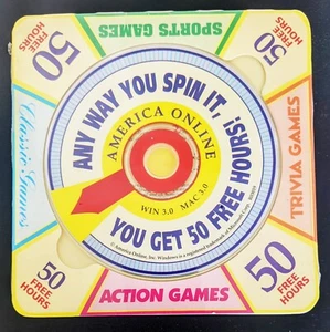 RARE America Online Collectible Program Disc, Vintage AOL v3.0 CD for WIN & MAC - Picture 1 of 3