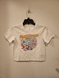 New Nickelodeon Cartoon Characters Gap Girls Kids Size Medium Funny Tee - Picture 1 of 4