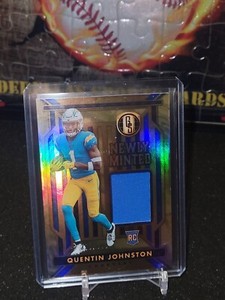 2023 Panini Gold Standard Jersey Patch Justin Herbert GOLD GEAR /299 Chargers