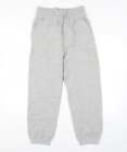 I SAW IT FIRST Womens Grey Polyester Sweatpants Trousers Size 4 L26 in Regular