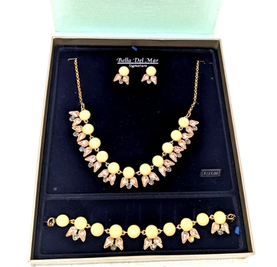 Bella Del Mar Expessions Collection Statement 3 Piece Jewelry Prarure MCM Reviva - Image 1 of 4