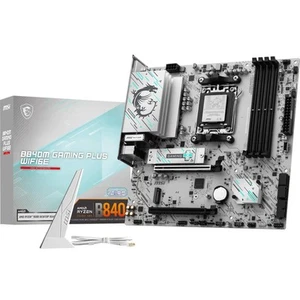 MSI B840M GAMING PLUS WIFI6E Motherboard, mATX - Supports AMD Ryzen 9000/8000 / - Photo 1/7