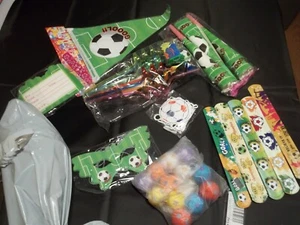 128 Pcs Soccer Party Favors New - Picture 1 of 6