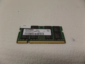 NEW ELPIDA HP 2GB PC2-6400s Laptop Memory 501488-001 RAM - Picture 1 of 1