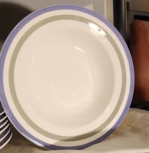 Mikasa Ultima+ HK250 Color Roulette Strong China Wide Rim Soup 9 1/2 inch Bowls - Picture 1 of 3