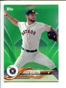 2018 Topps Pro Debut Green #158  Corbin Martin #/99 ⚾ - Picture 1 of 2