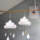 Children's Room Decor Mobile Hanging Garlands Felt Clouds Nursery Baby Toy