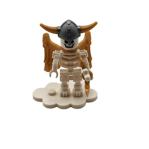LEGO WHITE SKELETON WINGED VIKING WARRIOR - Picture 1 of 2