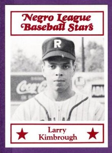 Larry Kimbrough Phil Stars 1984 Decathlon Corp. Negro League Baseball Stars #37