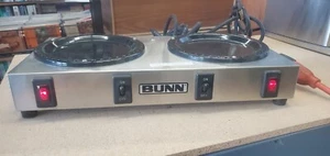 Calentador de cafetera doble comercial BUNN WX2, probado funciona bien, buen estado - Imagen 1 de 4