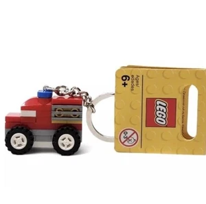 Lego Feuerwehrauto Feuerwehrauto Motor Feuerwehrmann Schlüsselanhänger Schlüsselring 850952 Taschenanhänger - Bild 1 von 3
