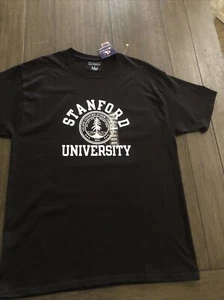 Großes schwarzes NEUES Stanford University T-Shirt  - Bild 1 von 4