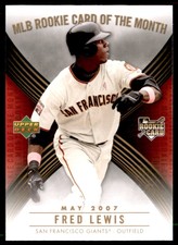 2007 Upper Deck MLB Rookie Card of the Month Fred Lewis San Francisco Giants