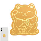 Lucky Cat Phone Sticker Fortune Stickers Good Luck Cat Computer Decal