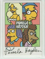 2001 Inkworks Simpsons Mania! Autographs Pamela Hayden A5
