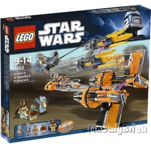 Lego Star Wars 7962 Anakin Skywalker and Sebulba's Podracers Factory Sealed NEW - Picture 1 of 5