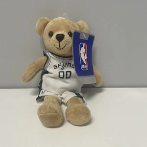 Authentic NBA Store GP31-06728-24 San Antonio Spurs 9" Bear with Jersey #00 NEW - Picture 1 of 5