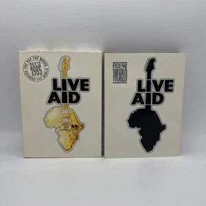 Live Aid Live Concert 1985 DVD 2004 Complete 4 Disc Set, Booklet & Slipcase - Imagen 1 de 6