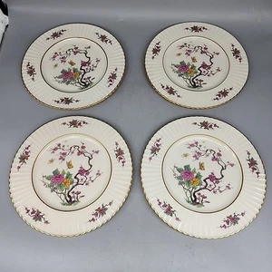 Vintage Lenox Ming Tempel Mittagessen Teller X301 4er Set 8,5" Porzellan  - Bild 1 von 4