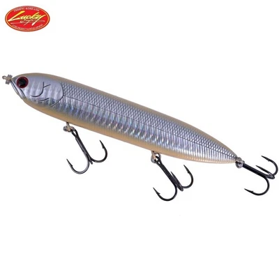 Leurre LUCKY CRAFT Topwater Floating Walk The Dog SUPER Sammy 126 Bone Shad - Photo 1/2