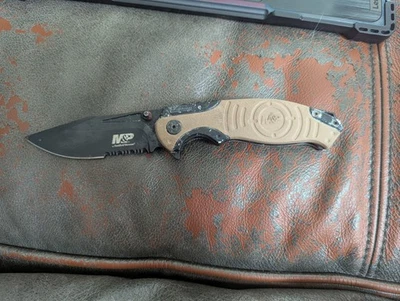 Smith и Wesson военного и полиции складной нож - Изображение 1 из 3