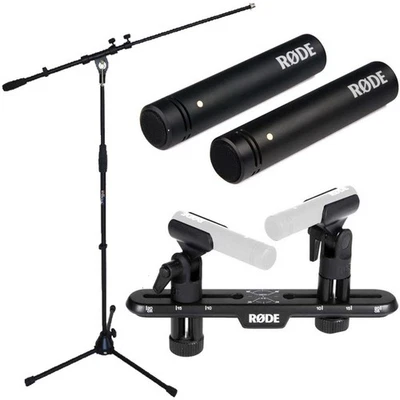 Rode Mikrofon Set M5 MP mit keepdrum Stativ und Rode Stereo Bar - Bild 1 von 4