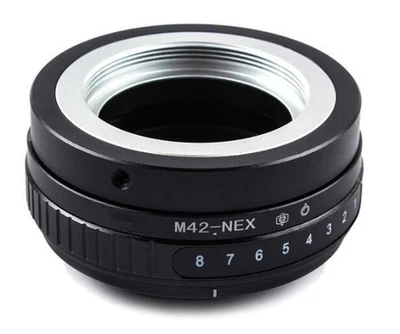 M42-NEX Tilt Shift Ring Adapter For M42 Mount Lens to For Sony E NEX A7R A7 A7R2 - Image 1 of 4