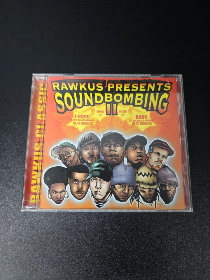 Rawkus Presents Soundbombing II Cd 1999 Priority PROMO Version EX/NM OOP RARE Foto 1 de 4