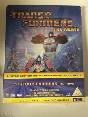 The Transformers: The Movie - Limited Edition 30th Anniversary Steelbook Blu-ray - Image 1 of 2