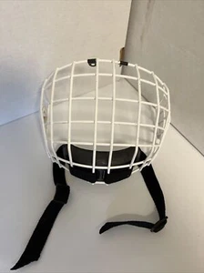 Bauer FM3000 Hockey Helmet Face Mask Small White - Picture 1 of 4