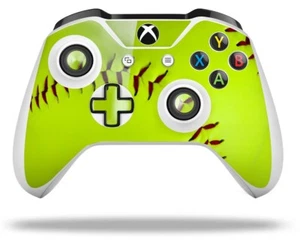 Calcomanía de vinilo de softbol con respaldo para controlador XBOX One S X - Imagen 1 de 5