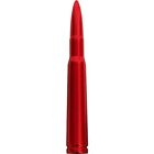 Recon Aluminum .50 Cal Bullet Shaped Threaded Antenna (Red) Universal 264ANT50RD