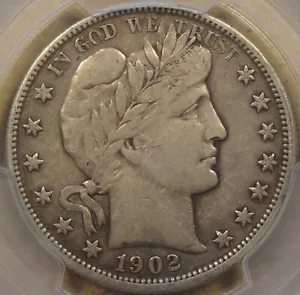 1902-O Barber Half Dollar 50c PCGS Certified VF30 - Picture 1 of 4