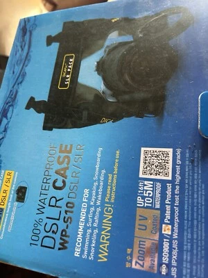 Câmera DiCAPac WP-S5 DSLR / SLR série - Estojo impermeável JIS IPX 8 - Imagem 1 de 2