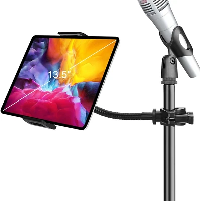 Supporto per Supporto Microfono, Supporto Mic Musica per iPad, Smartphone Mic... - Immagine 1 di 4