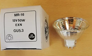 1-5-10 x EXN Halogen Lampe 12V/50W Strahler GU5,3 Halogenlampe UV STOP MR-16 - Bild 1 von 4